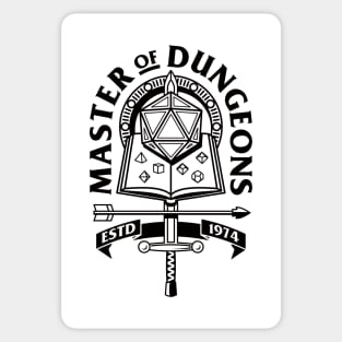 Dungeon Master Master of Dungeons and Dragons Sticker